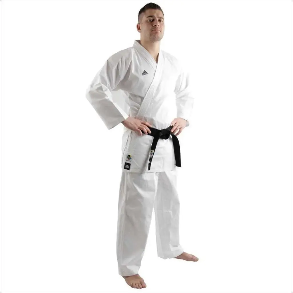 Adidas Adult Karate Club Suit 8oz - White