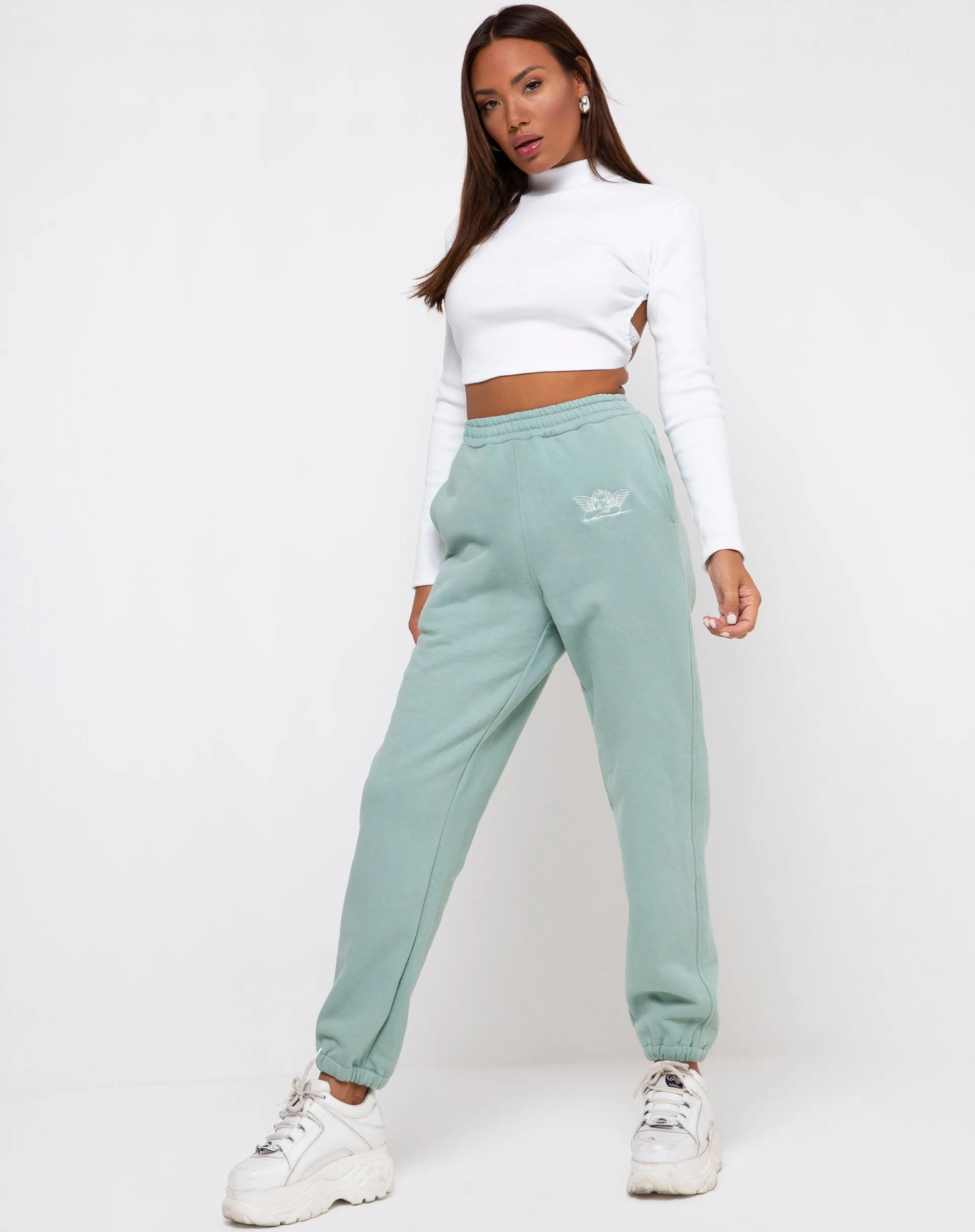 Basta Jogger in Seafoam Angelo Embro