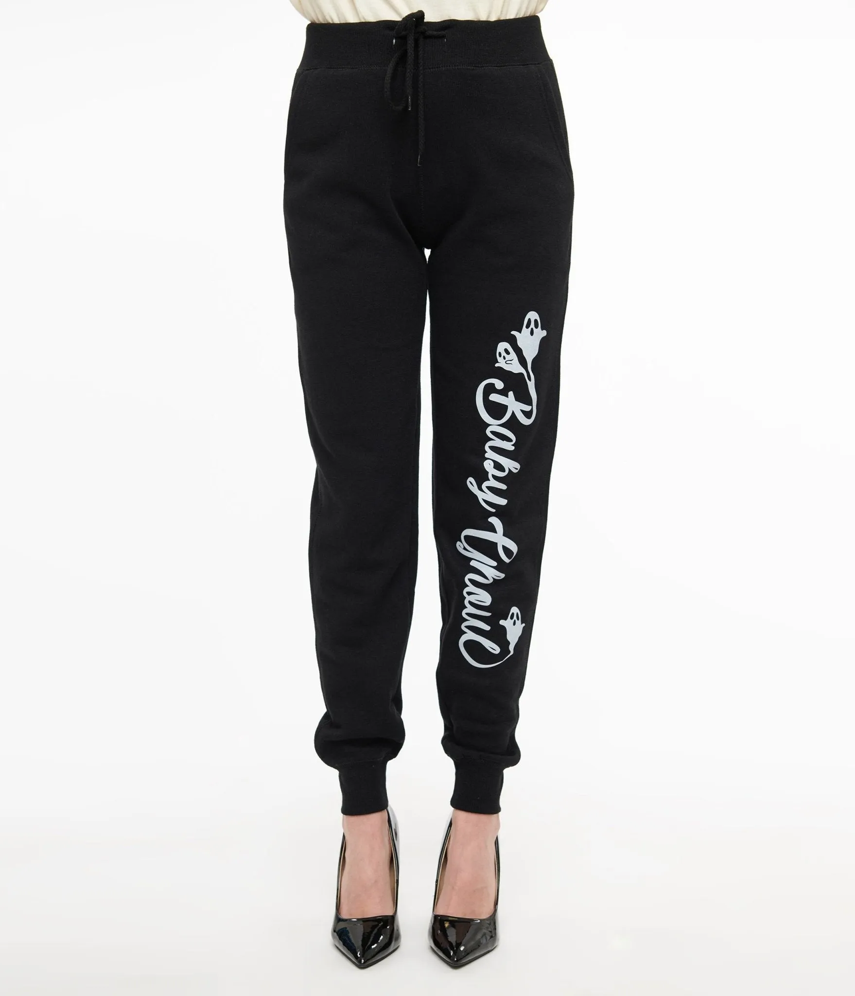 Black Baby Ghoul Fleece Sweatpants