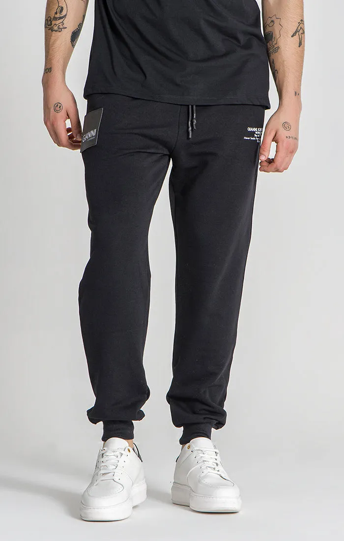 Black Feel Loose Joggers