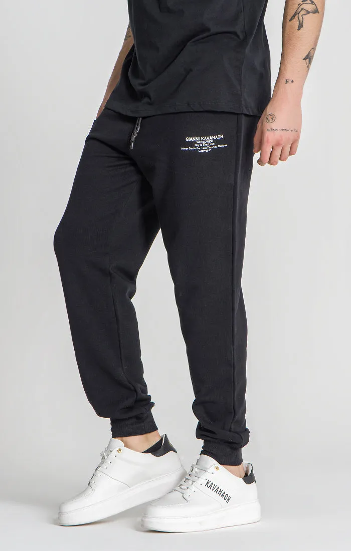 Black Feel Loose Joggers