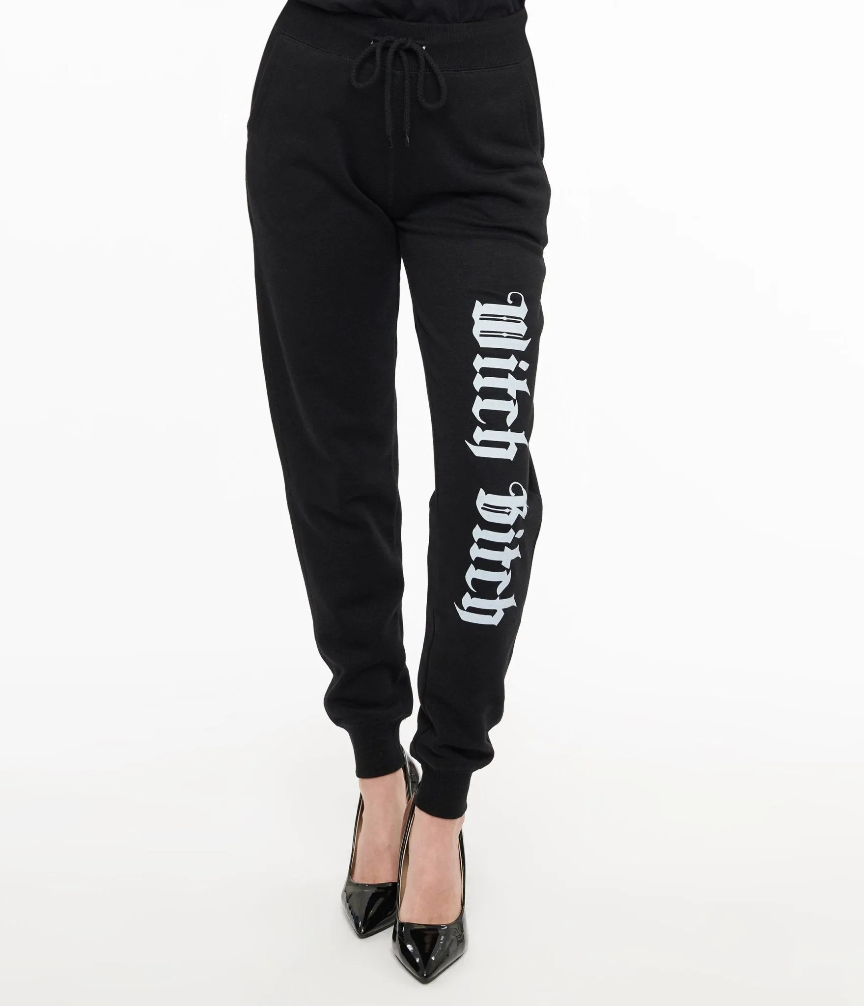 Black Witch Bitch Fleece Sweatpants