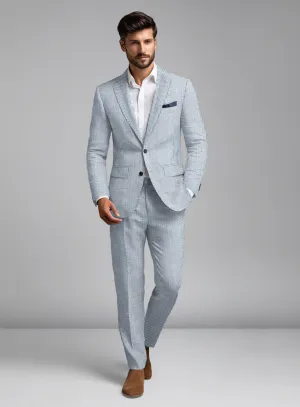 Blue Seersucker Suit