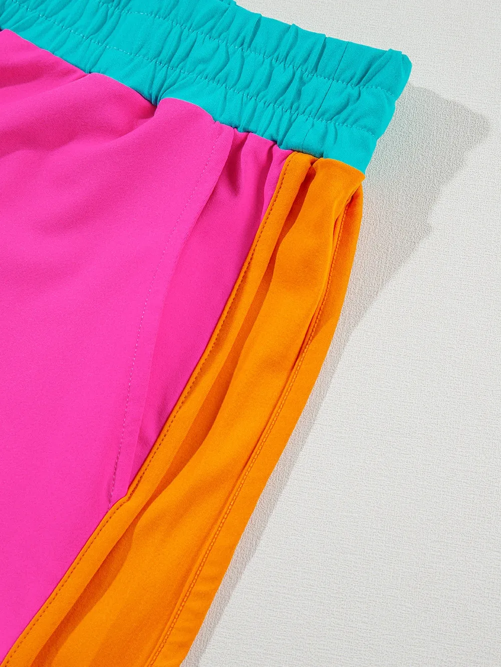 Bold Colorblock Activewear Set