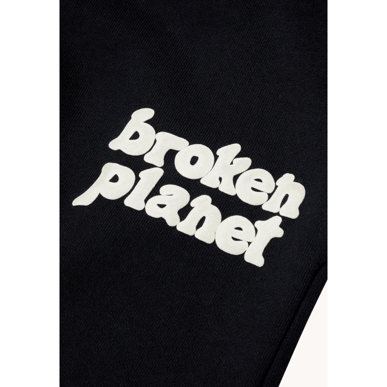 Broken Planet Market Straight-Leg Sweatpants Midnight Black