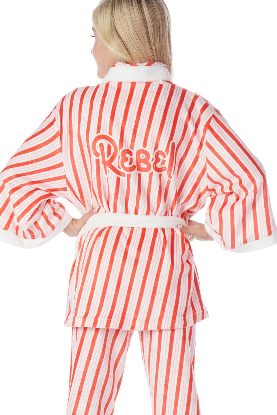 Candy Cane Crush Robe