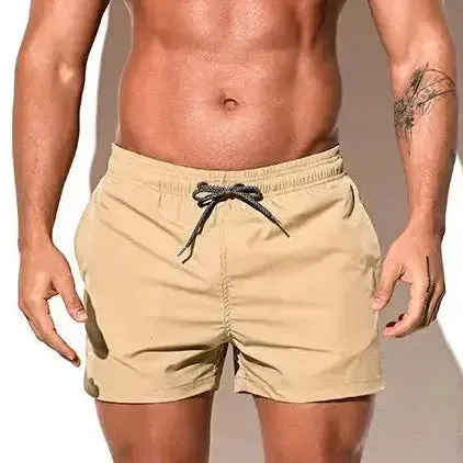 DESMIIT Men's Loose Swim Shorts Are Elastic and Comfortable