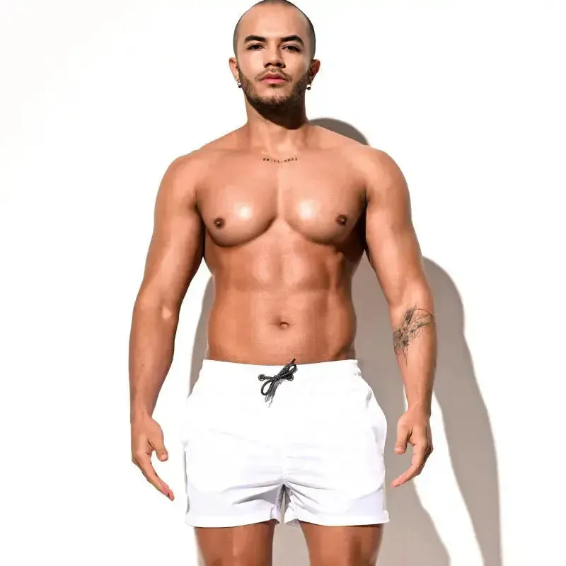 DESMIIT Men's Loose Swim Shorts Are Elastic and Comfortable