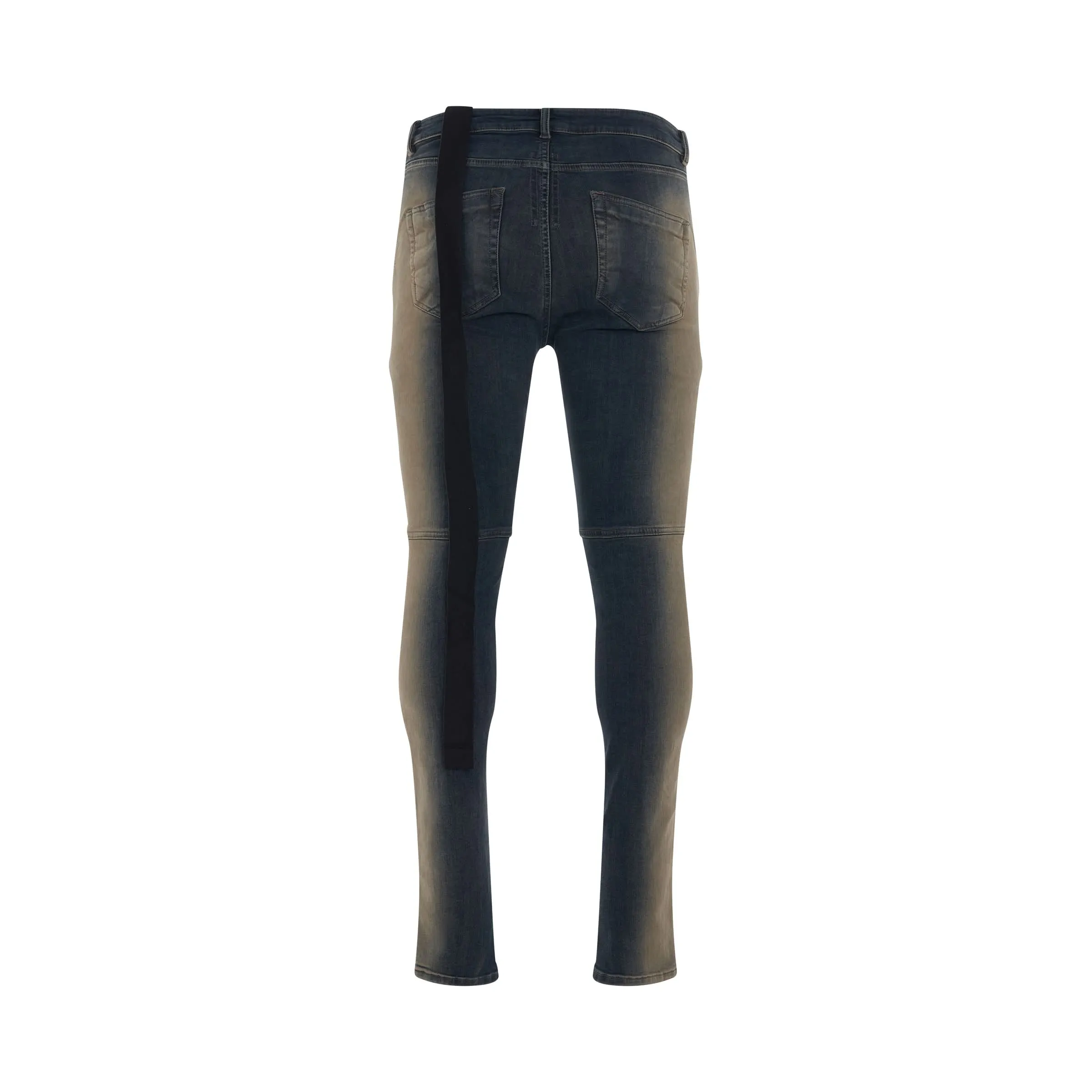 DRKSHDW Easy Nagakin Joggers Denim Pants in Mineral Pearl