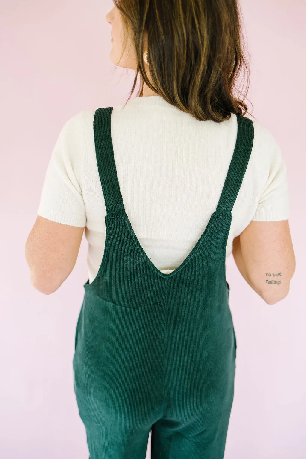 Grace Corduroy Wide Leg Overalls