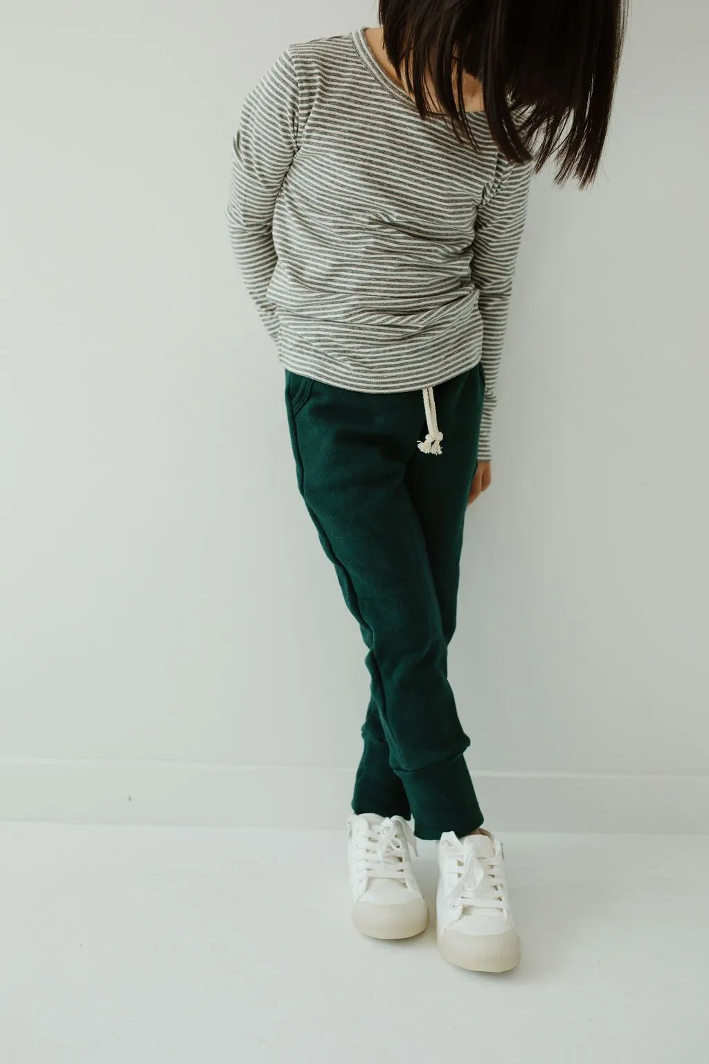 Gus   Steel Joggers in Pine