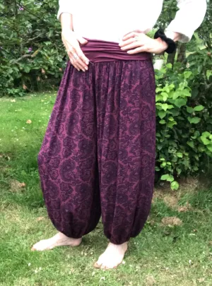 Harem Trousers - Paisley