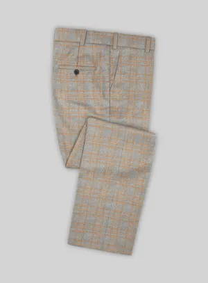 Italian Fonse Gray Wool Pants