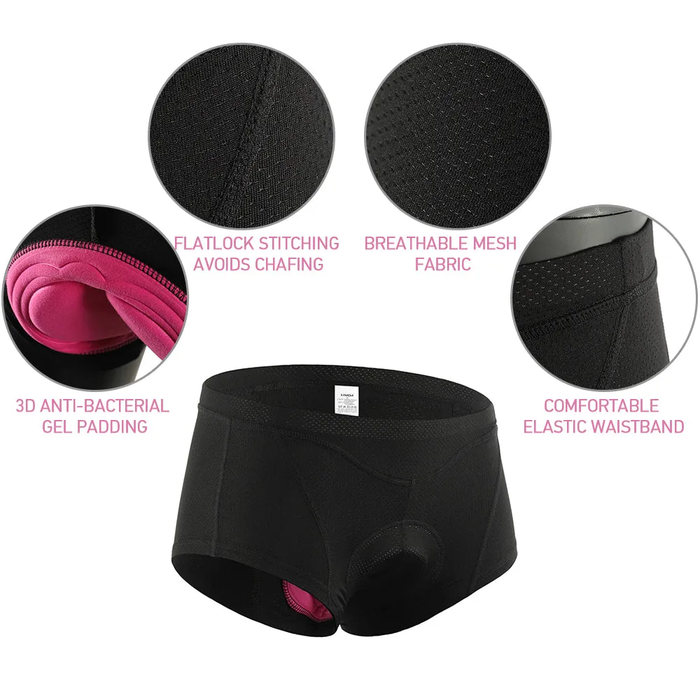 Lixada Women Bike Underwear