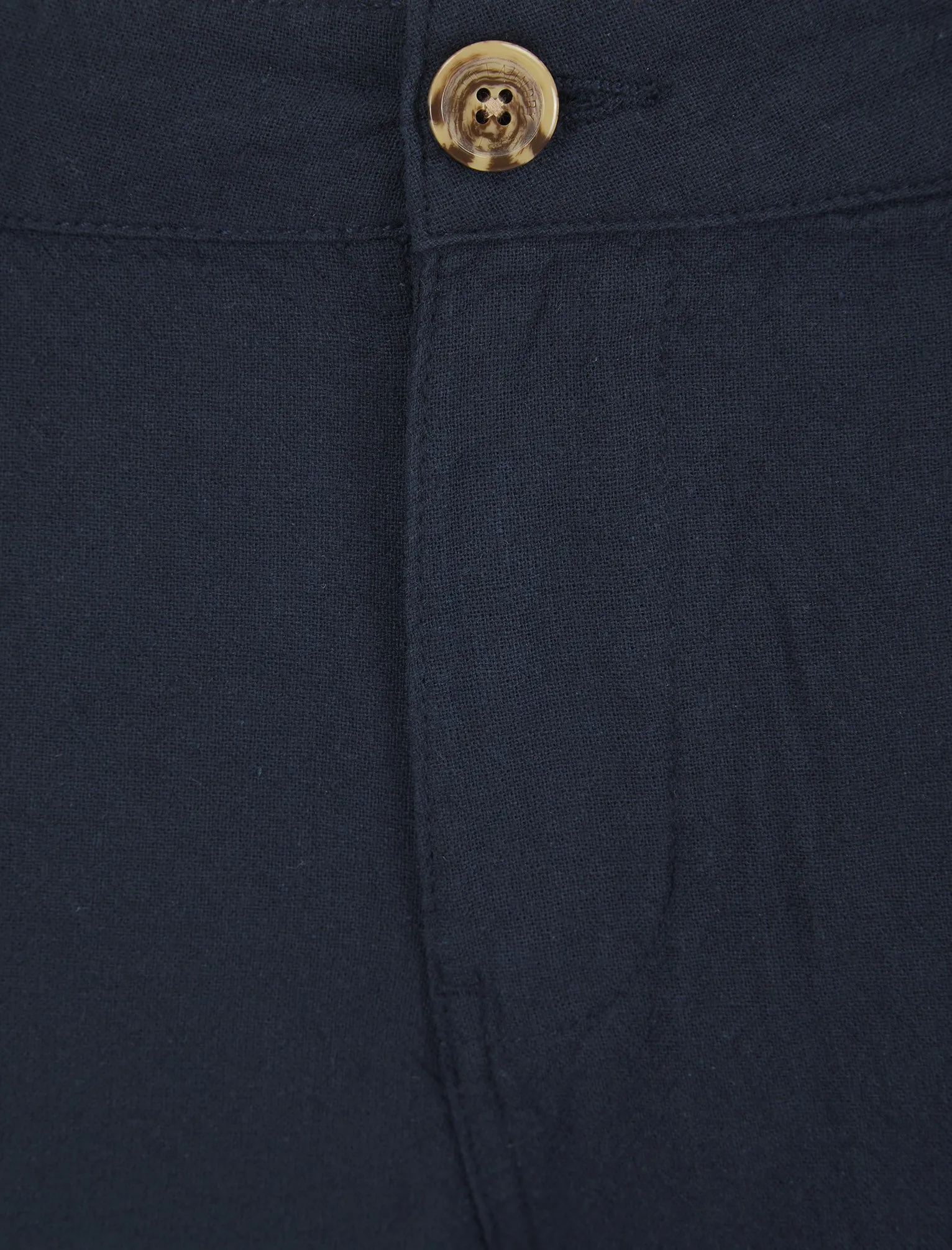 Maulua Cotton Linen Straight Leg Trousers in Sky Captain Navy - Tokyo Laundry