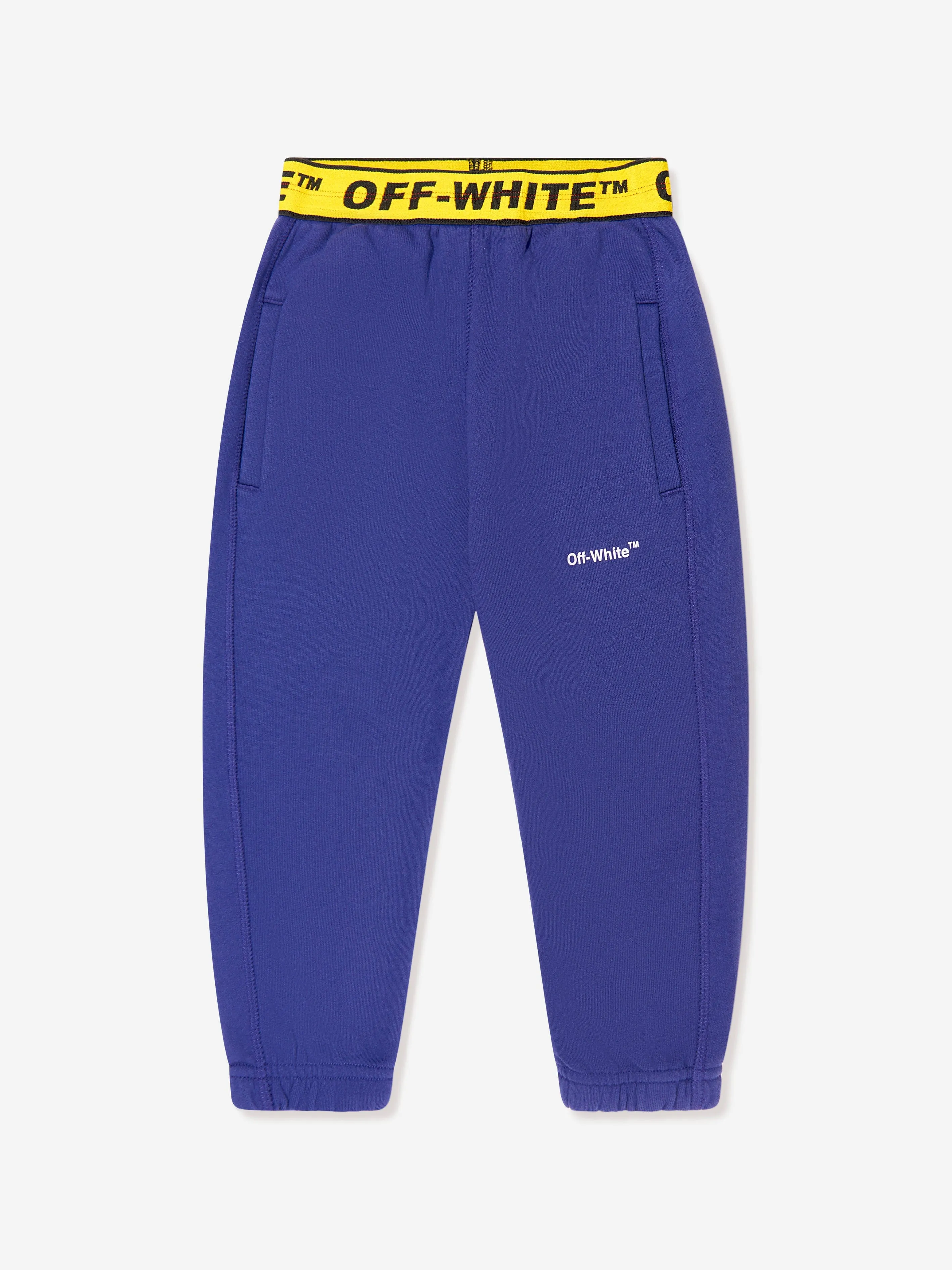 Off-White Boys Industrial Logo Sweatpants