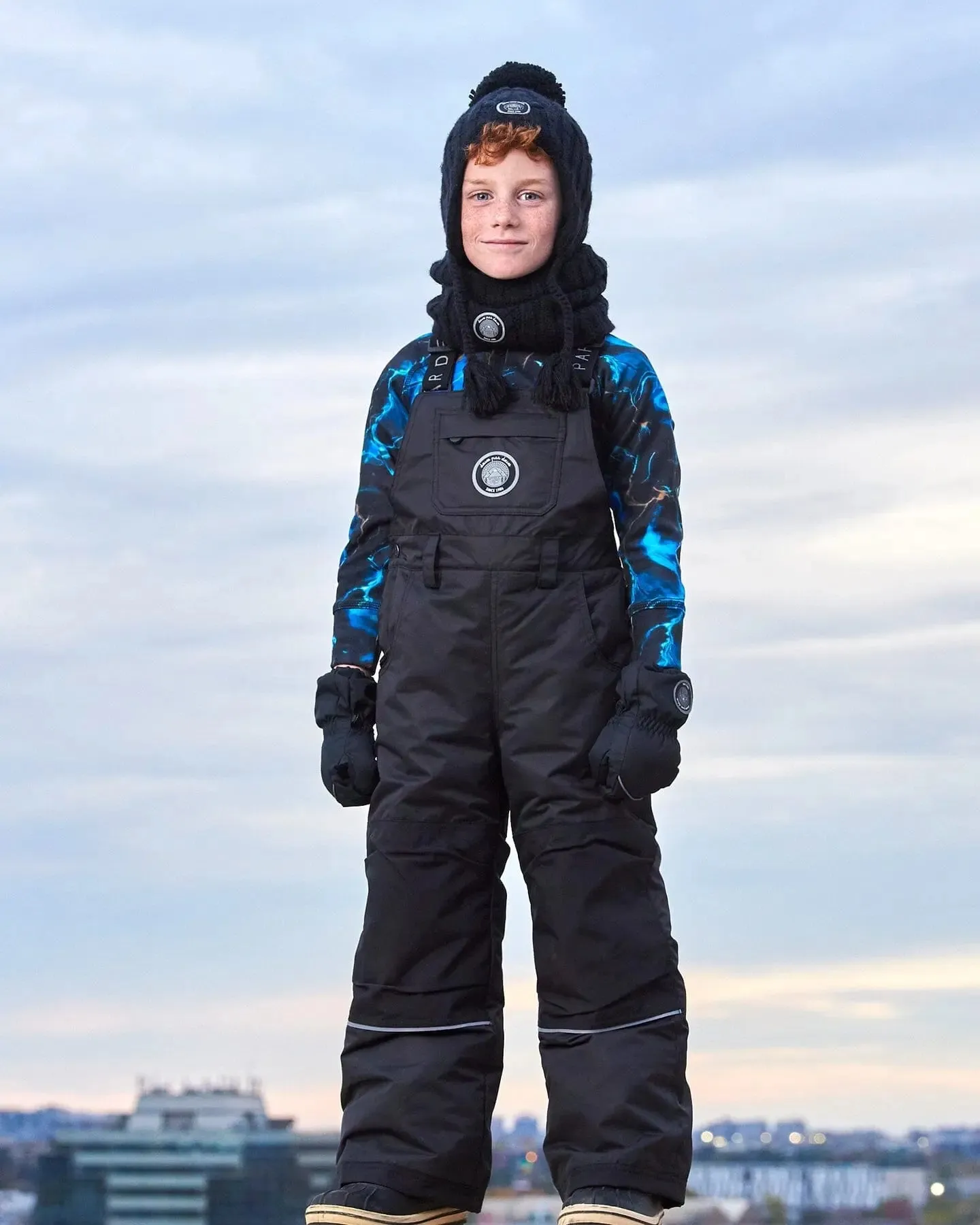 Overall Snow Pants Black