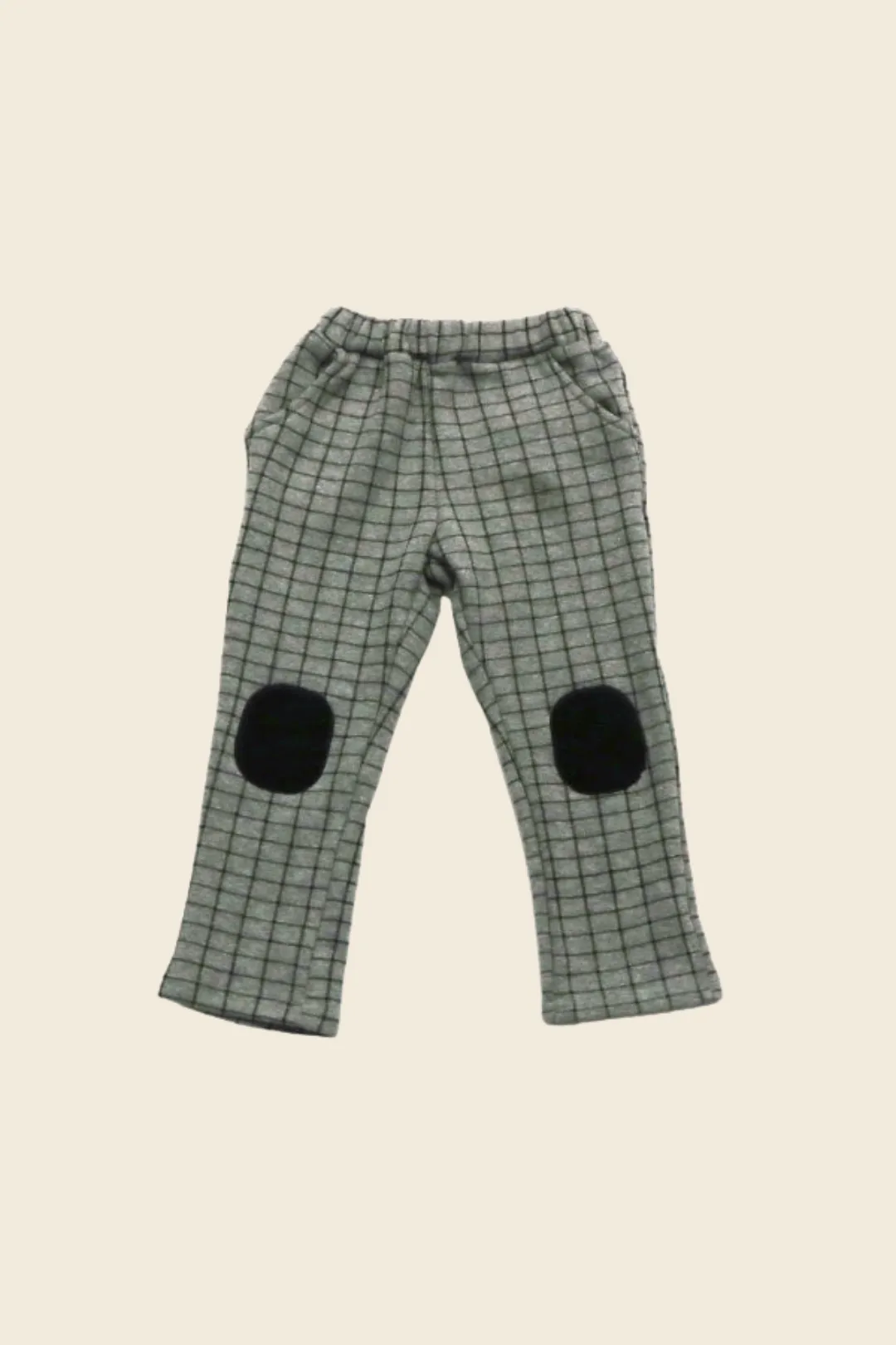 PATCHY PLAYFUL PANT- GREY