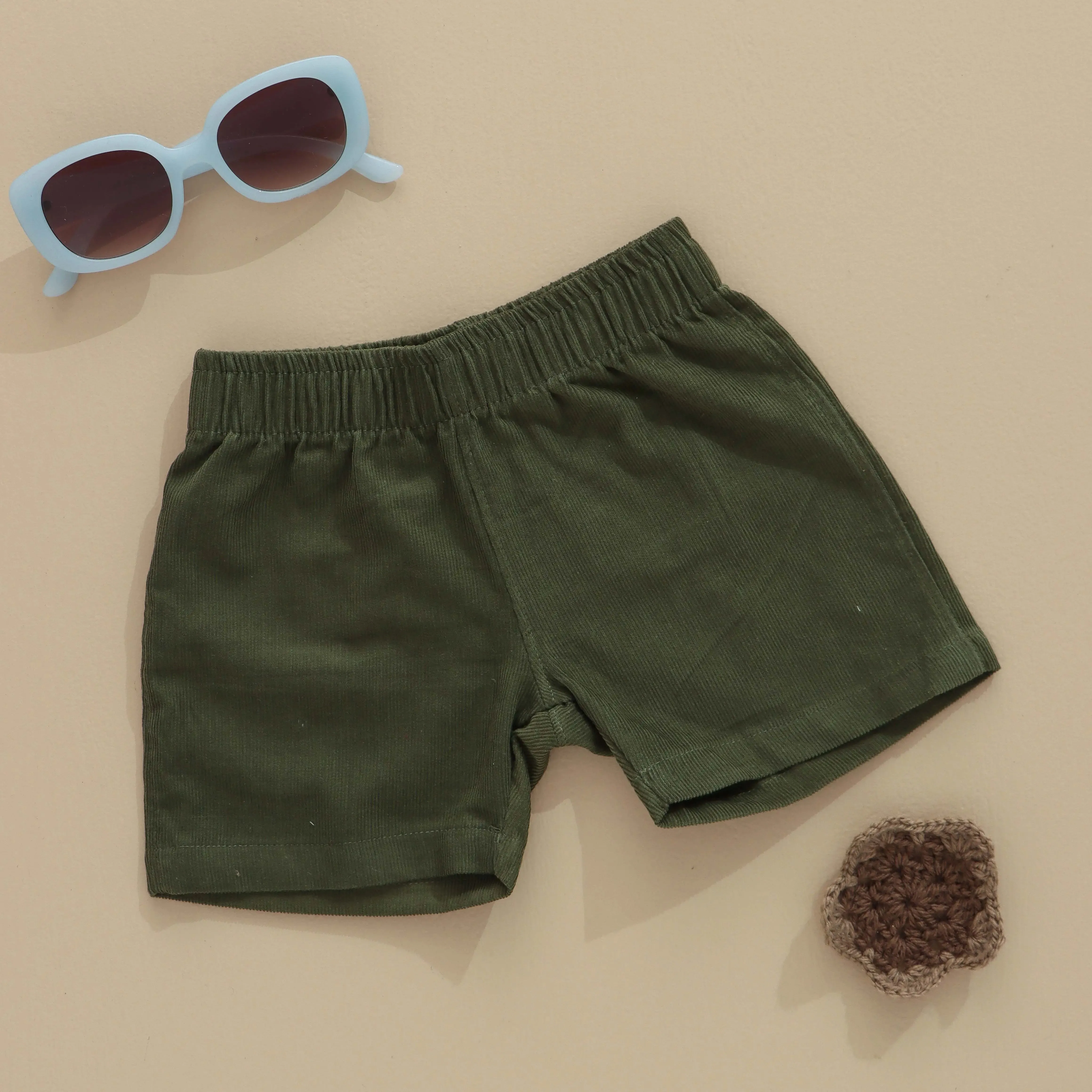 Playful Boys Comfortable Cotton Shorts - Essential Basics