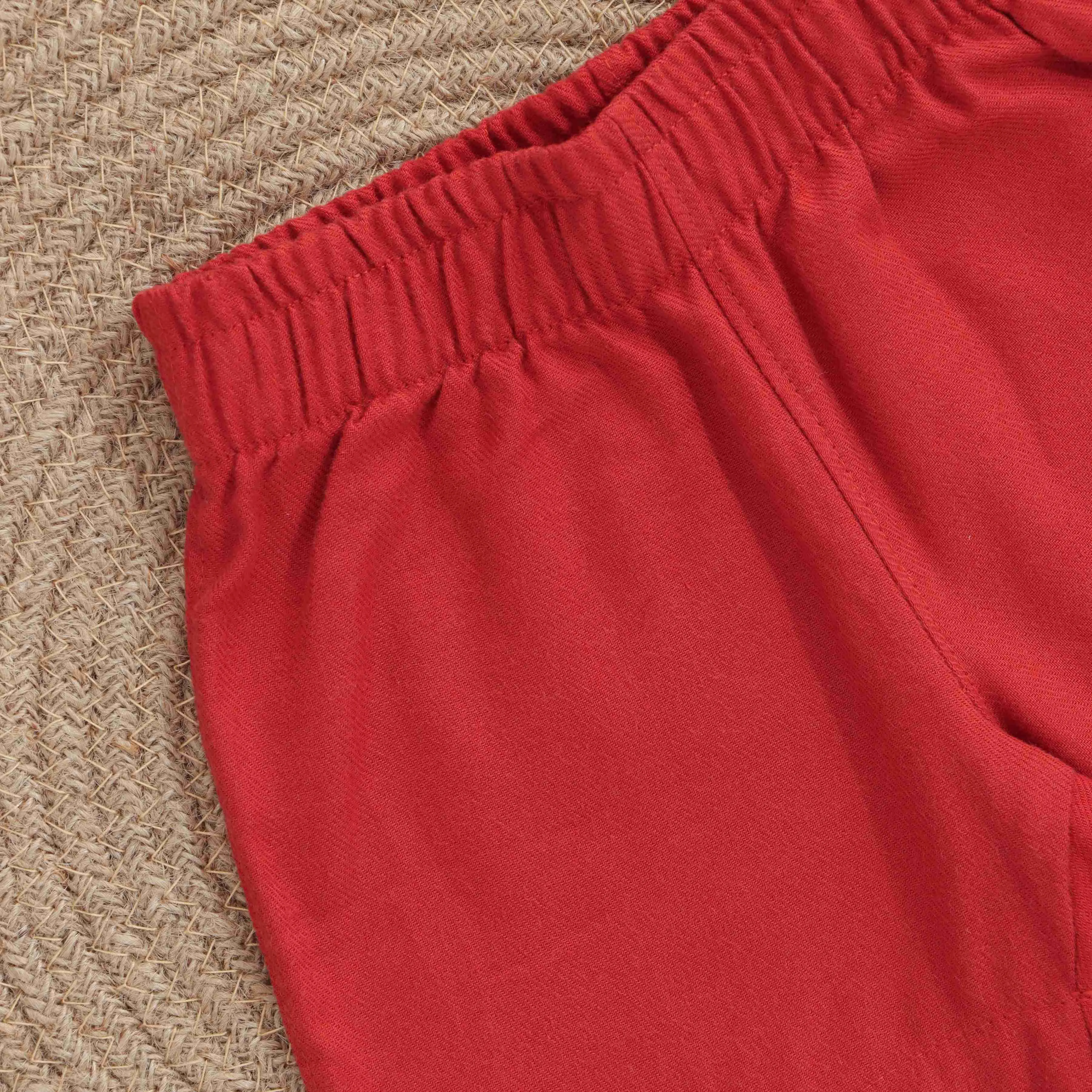 Playful Boys Comfortable Cotton Shorts - Essential Basics