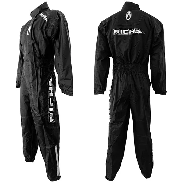 Richa Typhoon Waterproof Overalls Suit - Black