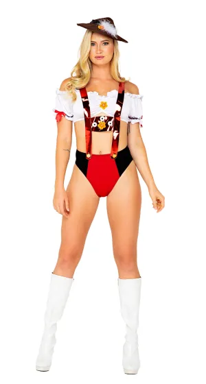 Roma 3pc Fetching Frauline Costume