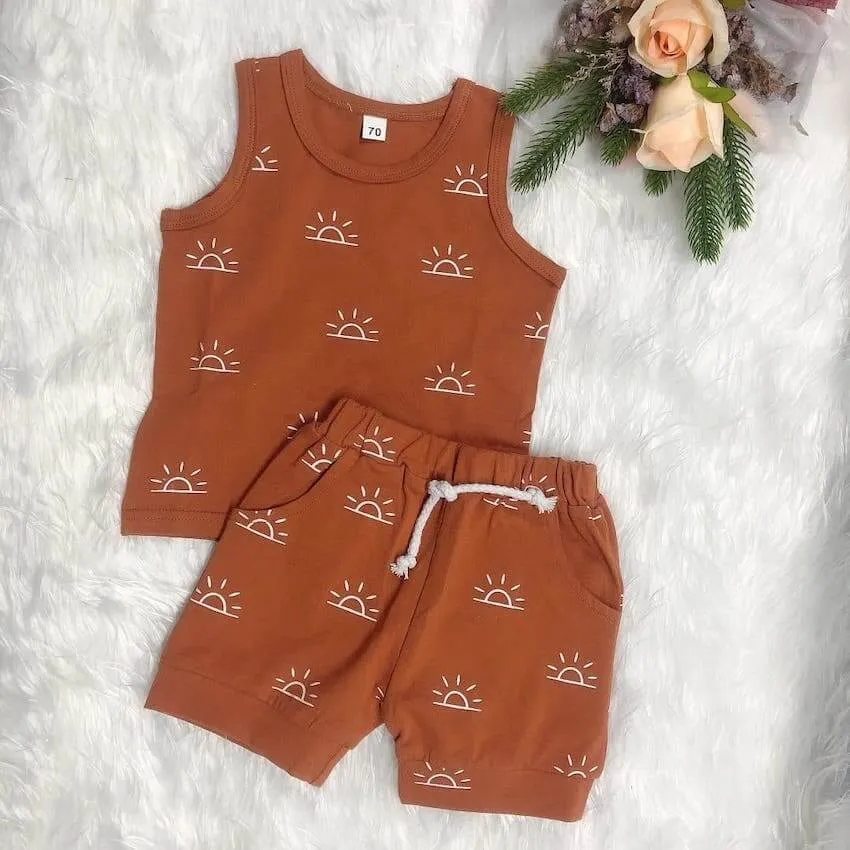 Sunshine Shorts Set