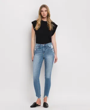 Twilling - High Rise Ankle Skinny Jeans