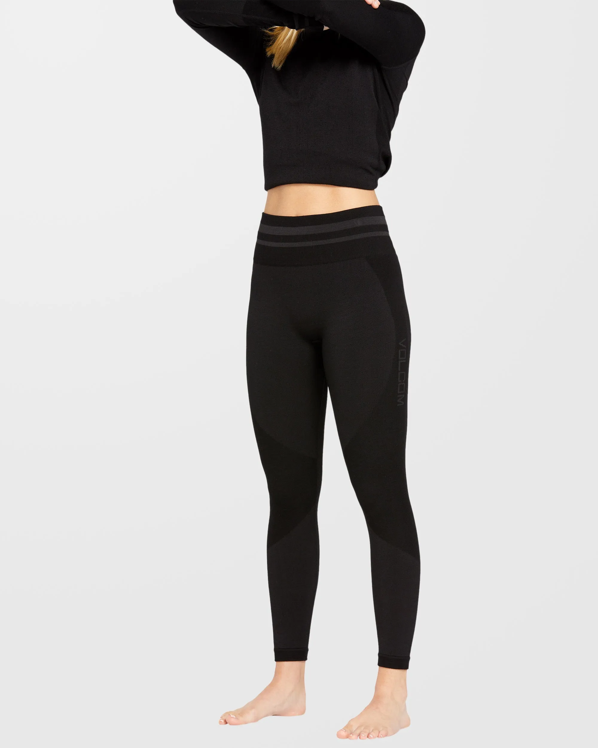 W Engineered Base Layer Legging - Black