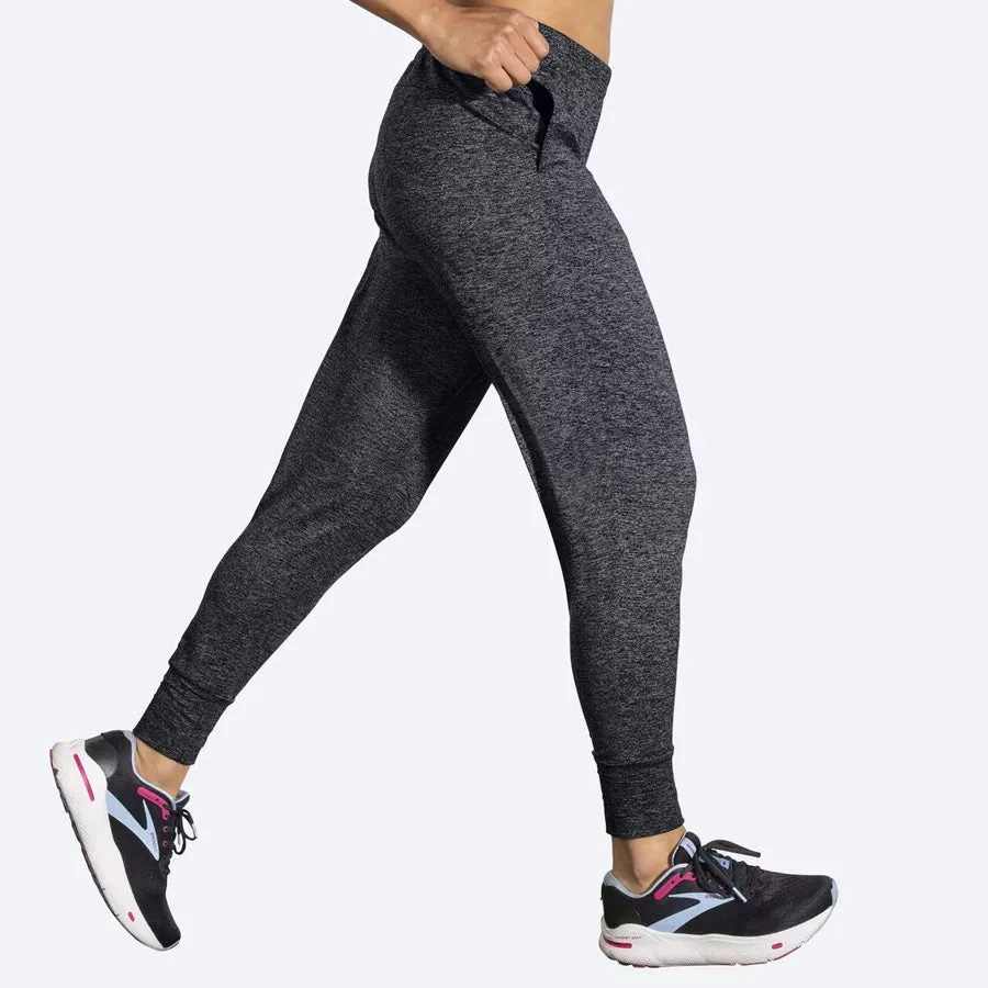 Women's Luxe Jogger (Heather Black)