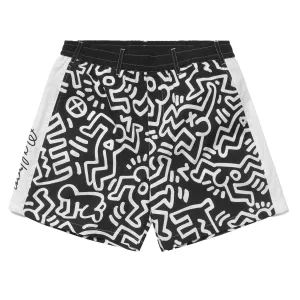 x Keith Haring Nylon Shorts Black - AW24