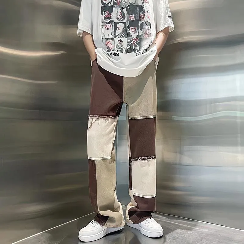 Y2K Patchwork Pants