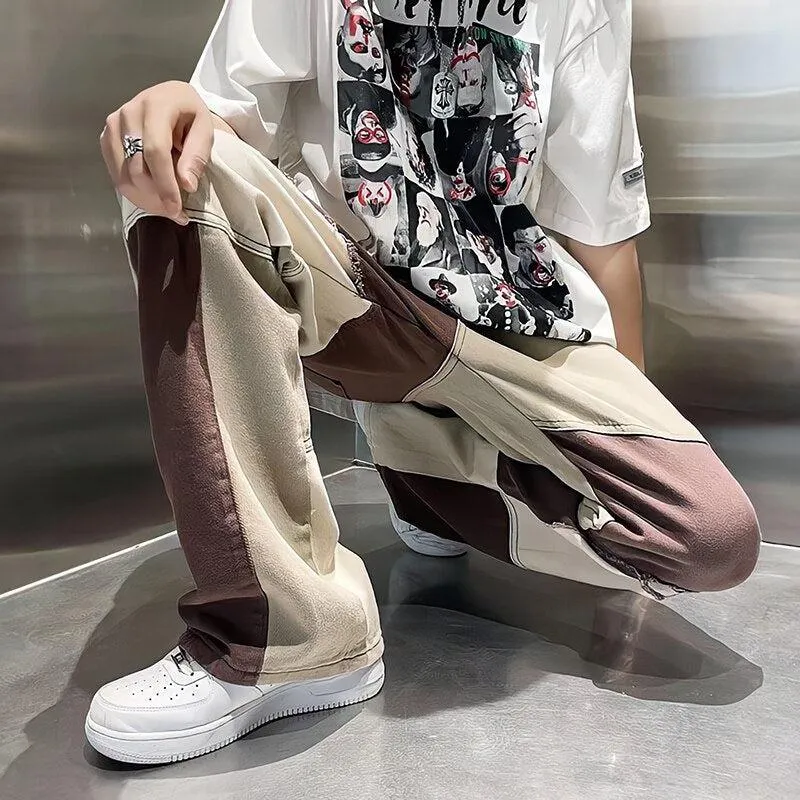 Y2K Patchwork Pants