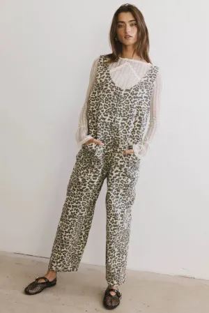 Ziggy Leopard Overalls