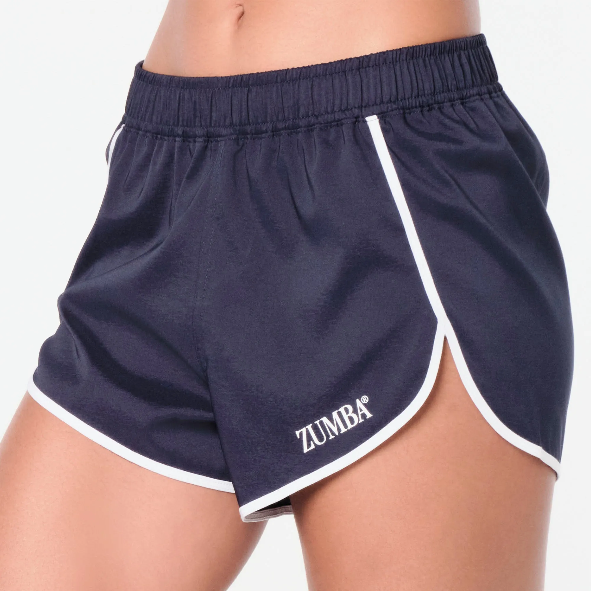 Zumba® Prep Running Shorts - Let's Go Indigo